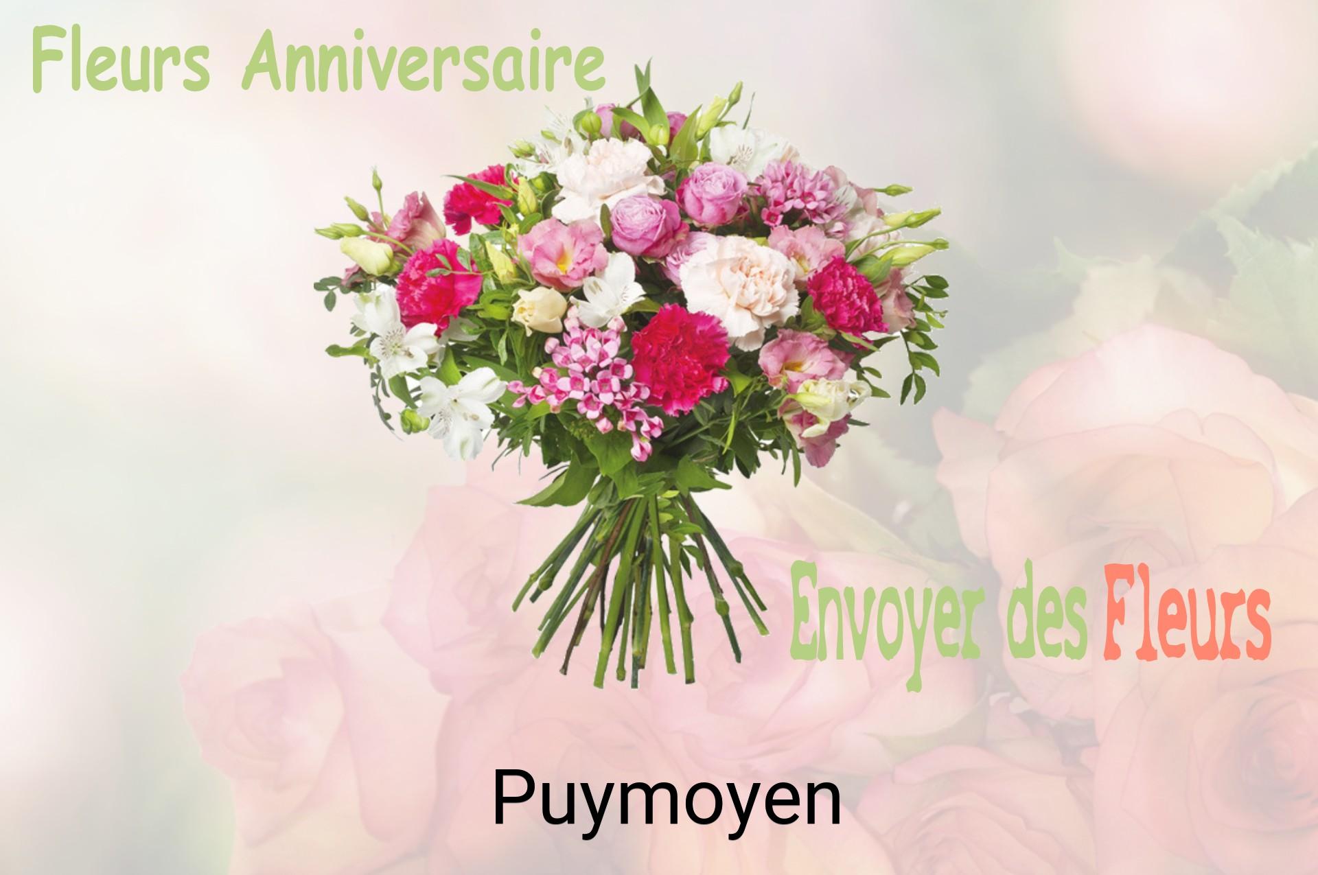 Bouquet de fleurs d’anniversaire livré à Puymoyen